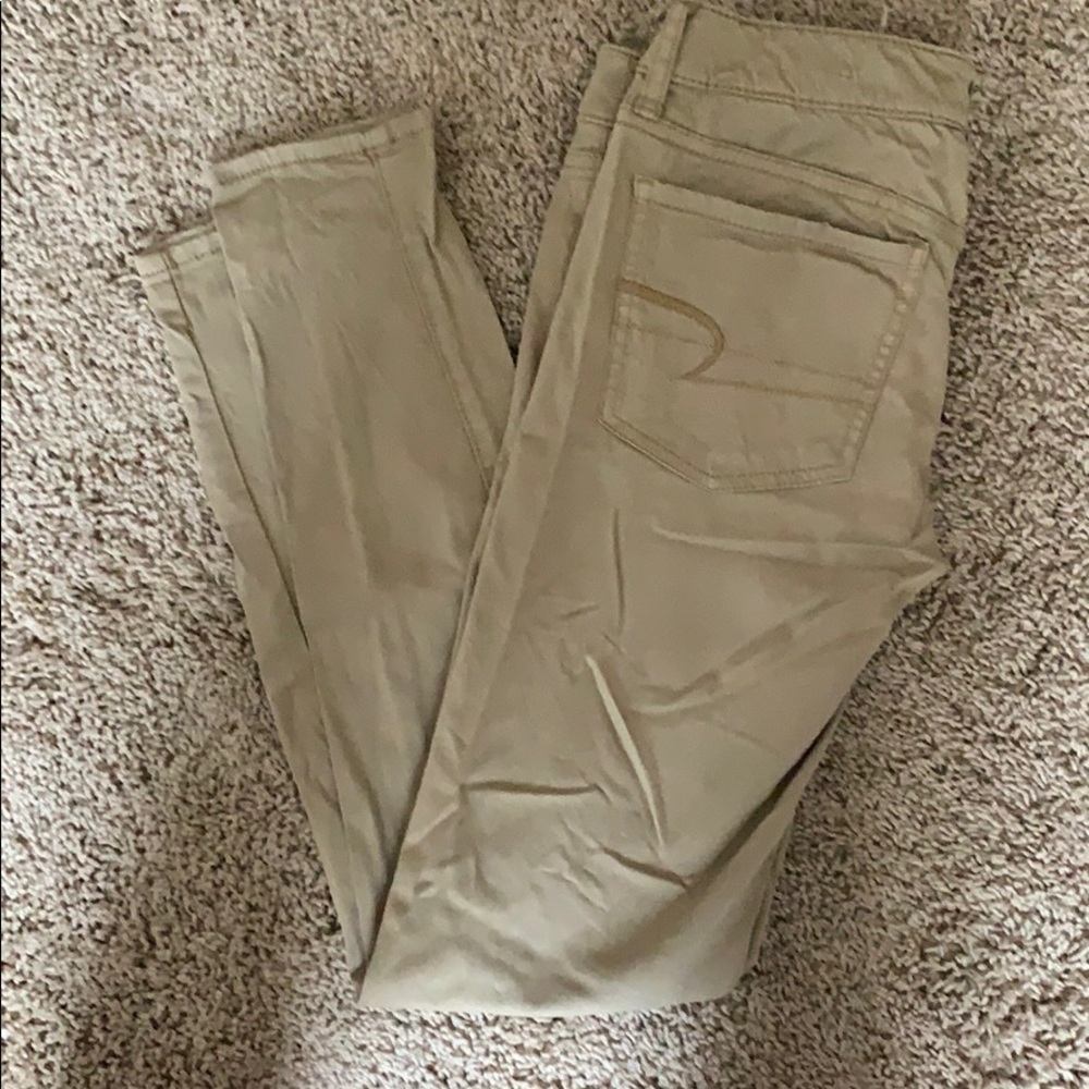American Eagle Skinny Khaki Pants